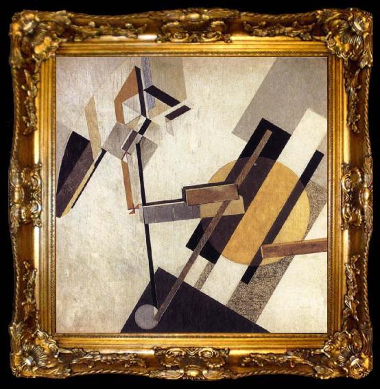 framed  El Lissitzky Proun, ta009-2
